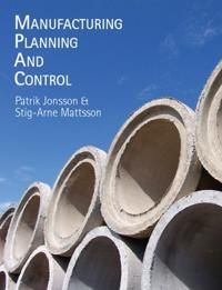 Manufacturing, Planning and Control | 0:e upplagan
