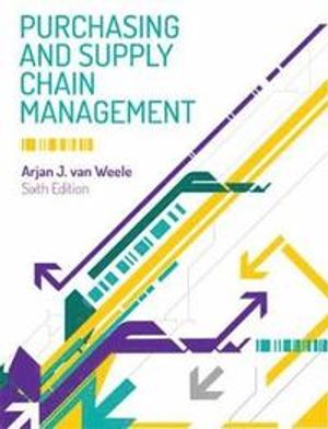 Purchasing and Supply Chain Management | 6:e upplagan