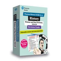 Revise Edexcel GCSE (9-1) History: Weimar and Nazi Germany Revision Cards | 0:e upplagan