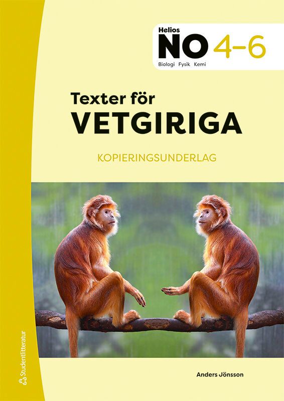 Texter för vetgiriga i NO 4-6 Kopieringsunderlag | 1:a upplagan
