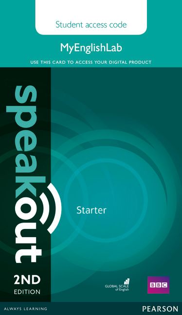 Speakout Starter 2nd Edition MyEnglishLab Student Access Card (Standalone) | 2:a upplagan