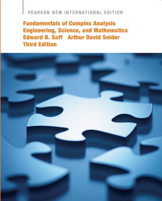 Fundamentals of Complex Analysis with Applications to Engineering, Science, and Mathematics | 3:e upplagan