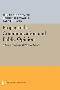 Propaganda, Communication and Public Opinion