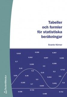 Tabeller och formler för statistiska beräkningar | 2:a upplagan