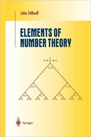 Elements of Number Theory