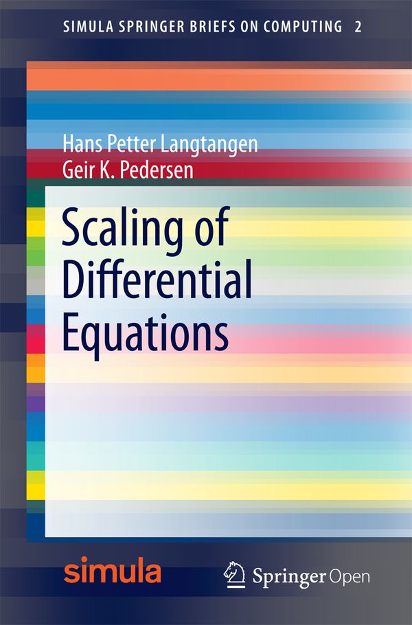 Scaling of Differential Equations | 1:a upplagan