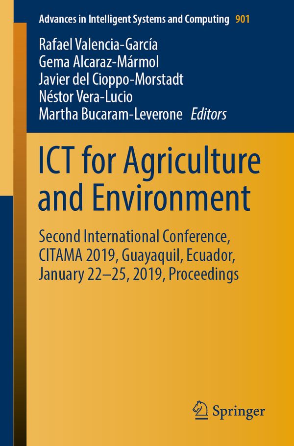 ICT for Agriculture and Environment | 1:a upplagan