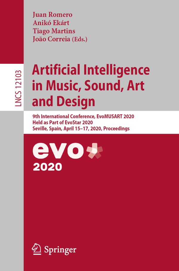 Artificial Intelligence in Music, Sound, Art and Design | 1:a upplagan