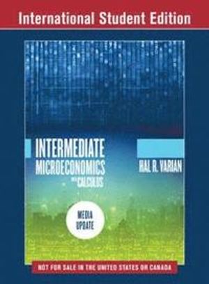 Intermediate Microeconomics with Calculus | 1:a upplagan