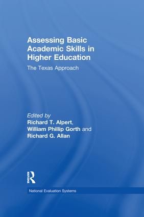Assessing Basic Academic Skills in Higher Education | 1:a upplagan