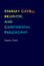 Stanley Cavell, Religion, and Continental Philosophy