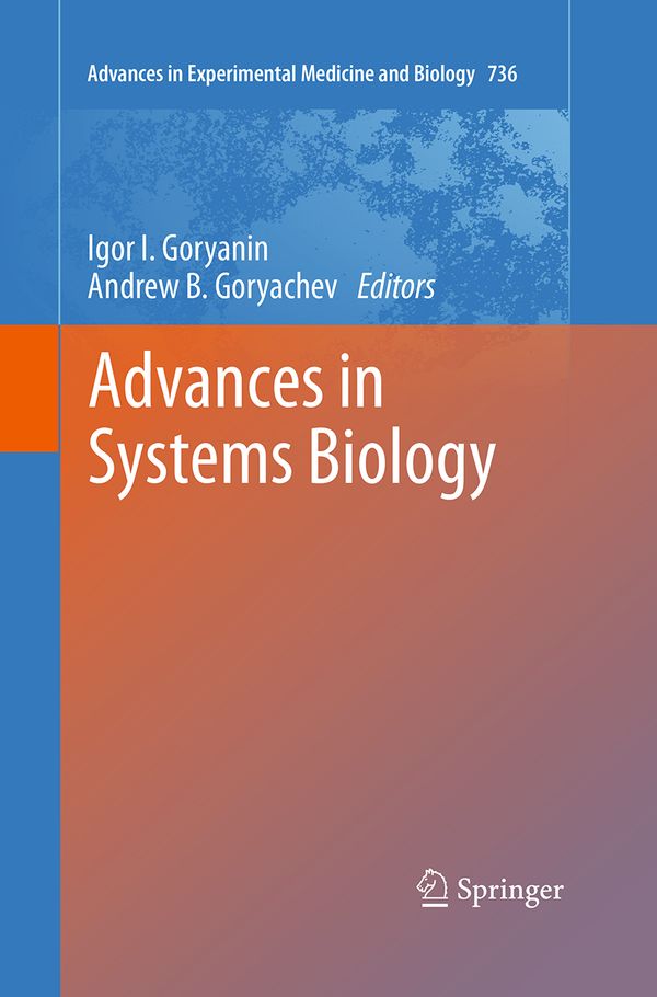 Advances in Systems Biology | 1:a upplagan