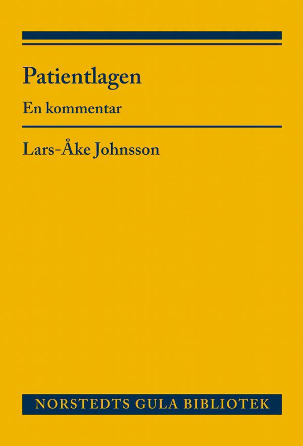 Patientlagen : en kommentar | 1:a upplagan