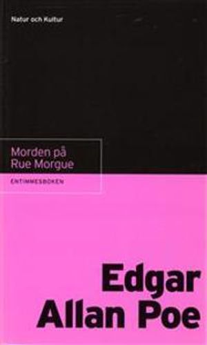 Entimmesboken Poe, Edgar Allan / Morden på Rue Morgue |  2:e upplagan