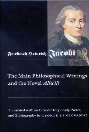 Main Philosophical Writings and the Novel Allwill