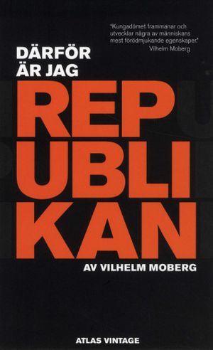 Därför är jag republikan | 1:a upplagan