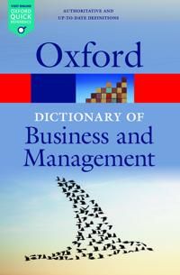 A Dictionary of Business and Management | 0:e upplagan