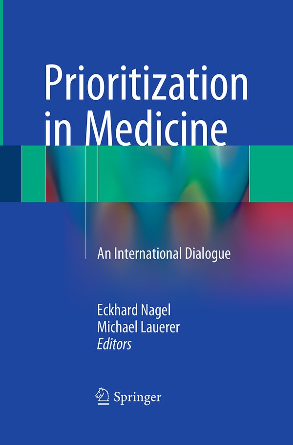 Prioritization in Medicine | 1:a upplagan