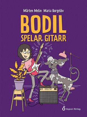 Bodil spelar gitarr | 1:a upplagan