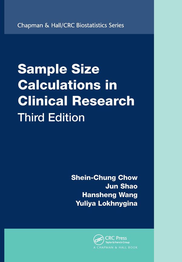Sample Size Calculations in Clinical Research | 3:e upplagan