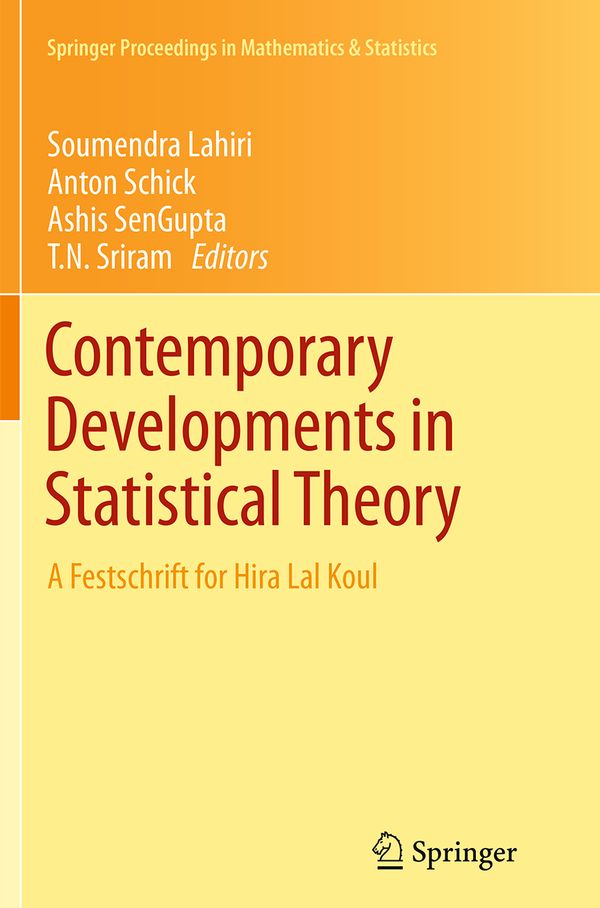 Contemporary Developments in Statistical Theory | 1:a upplagan