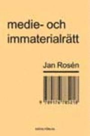 Medie- och immaterialrätt | 1:a upplagan