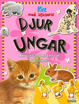 Djurungar - Kul med stickers!