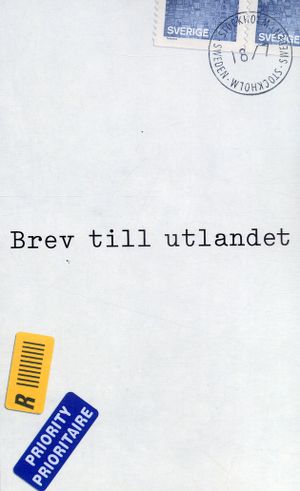 Brev till utlandet | 1:a upplagan