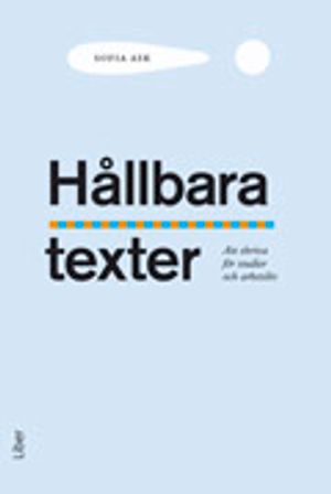 Hållbara texter | 1:a upplagan