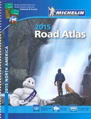 Nordamerika Atlas Michelin 2015 A4 : Varierande Skalor | 1:a upplagan