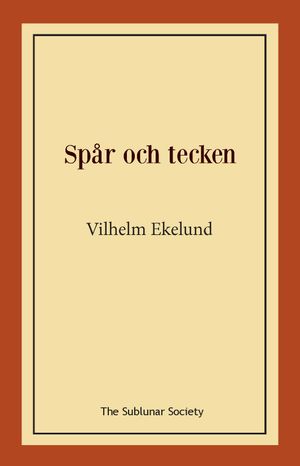 Spår och tecken