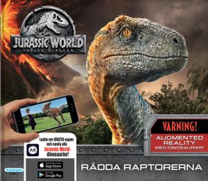 Jurassic World Fallen Kingdom : Rädda raptorerna | 1:a upplagan