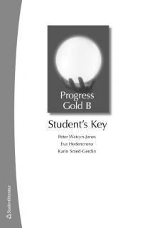 Progress gold B, Students key | 2:a upplagan