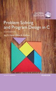 Problem Solving and Program Design in C, Global Edition - Jeri R. Hanly - Elliot B. Koffman - Upplaga 8