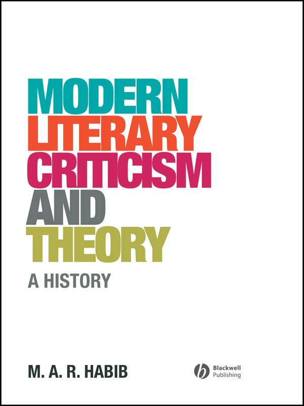 Modern Literary Criticism and Theory: A History | 1:a upplagan