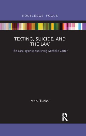 Texting, Suicide, and the Law | 1:a upplagan