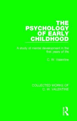 The Psychology of Early Childhood | 1:a upplagan