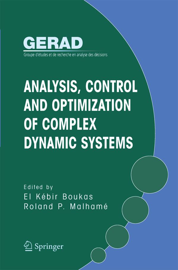 Analysis, Control and Optimization of Complex Dynamic Systems | 1:a upplagan