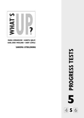 What´s up? åk 5 Progress tests (5-pack) Ny upplaga | 0:e upplagan