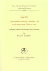 Erik XIV Oratio de iniusto bello regis Daniæ anno 1563 contra regem Sueciæ Ericum 14 gesto