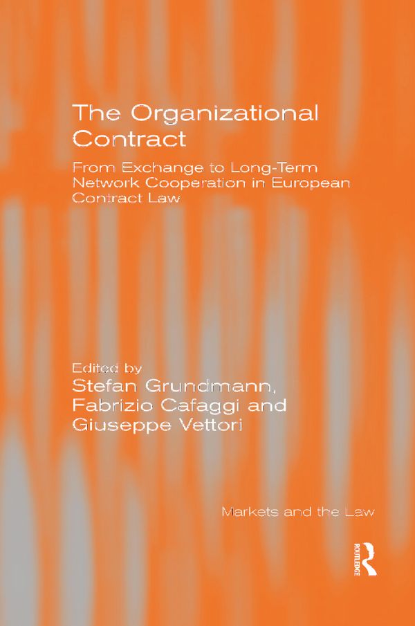 The Organizational Contract | 1:a upplagan