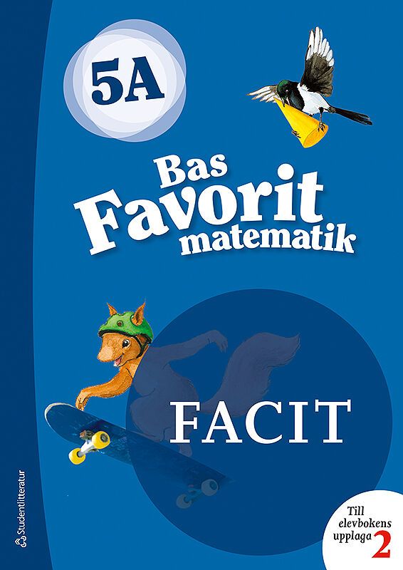 Bas Favorit matematik 5A  Facit 5-pack | 1:a upplagan