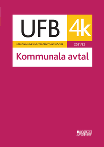 UFB 4 K kommunala avtal 2021/22