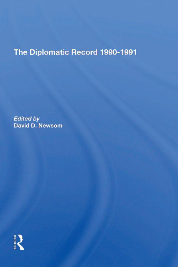 The Diplomatic Record 19901991 | 1:a upplagan