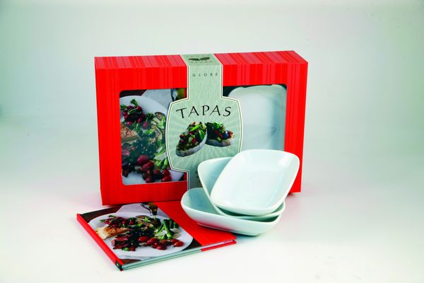 Tapas : startpaket med receptbok, 3 skålar | 0:e upplagan