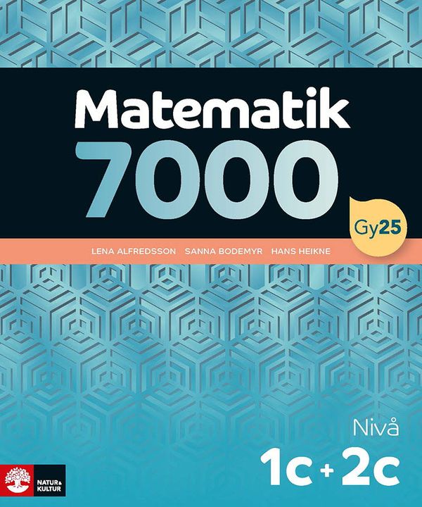 Matematik 7000 nivå 1c+2c | 1:a upplagan