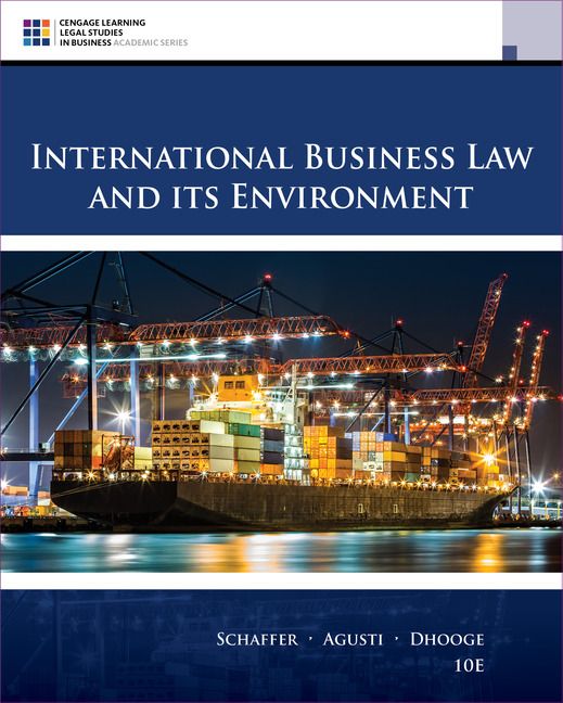 International Business Law and Its Environment | 10:e upplagan
