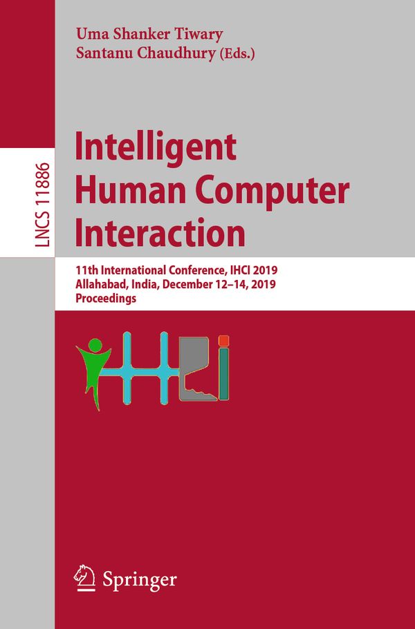 Intelligent Human Computer Interaction | 1:a upplagan
