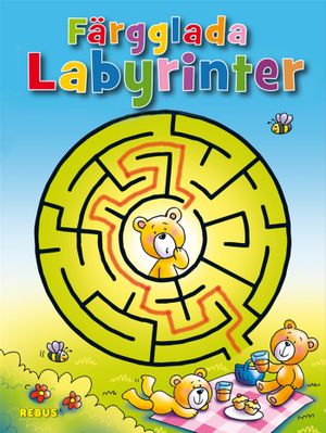 Färgglada labyrinter