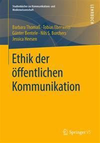 Ethik der öffentlichen Kommunikation | 1:a upplagan
